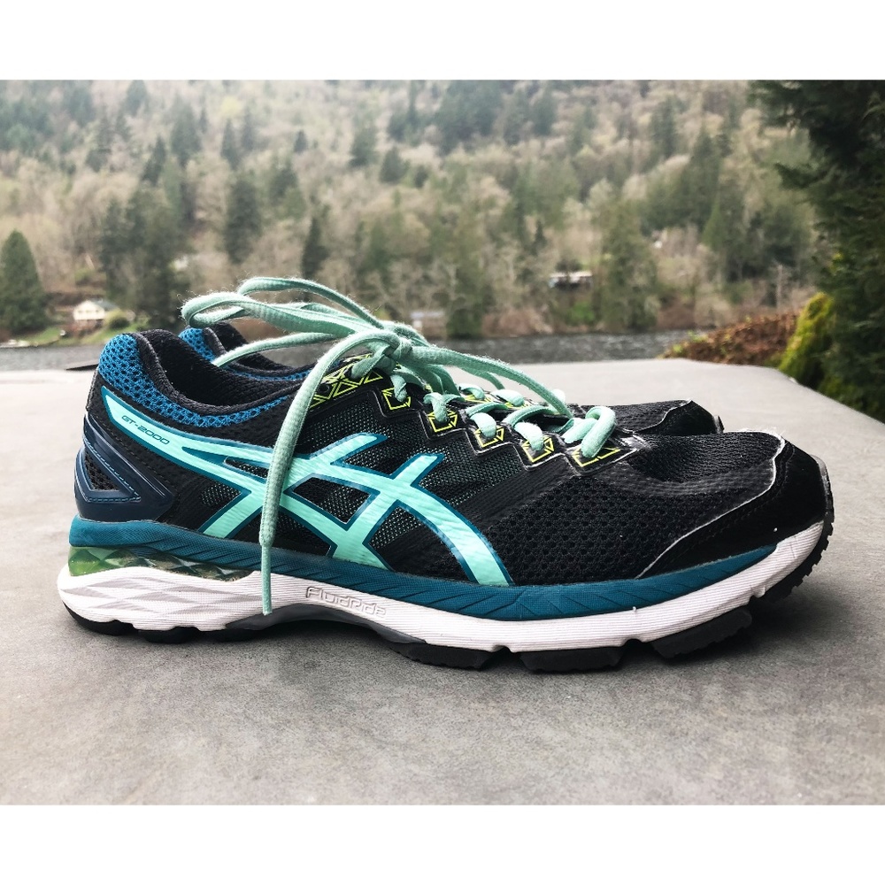 Asics GT-2000 4 Running Athletic Shoe Black Blue
